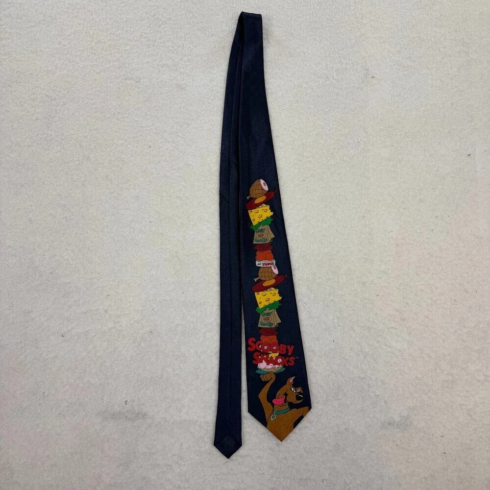 Vintage Retro 1997 Scooby Doo Cartoon Character Sandwich Tie  58